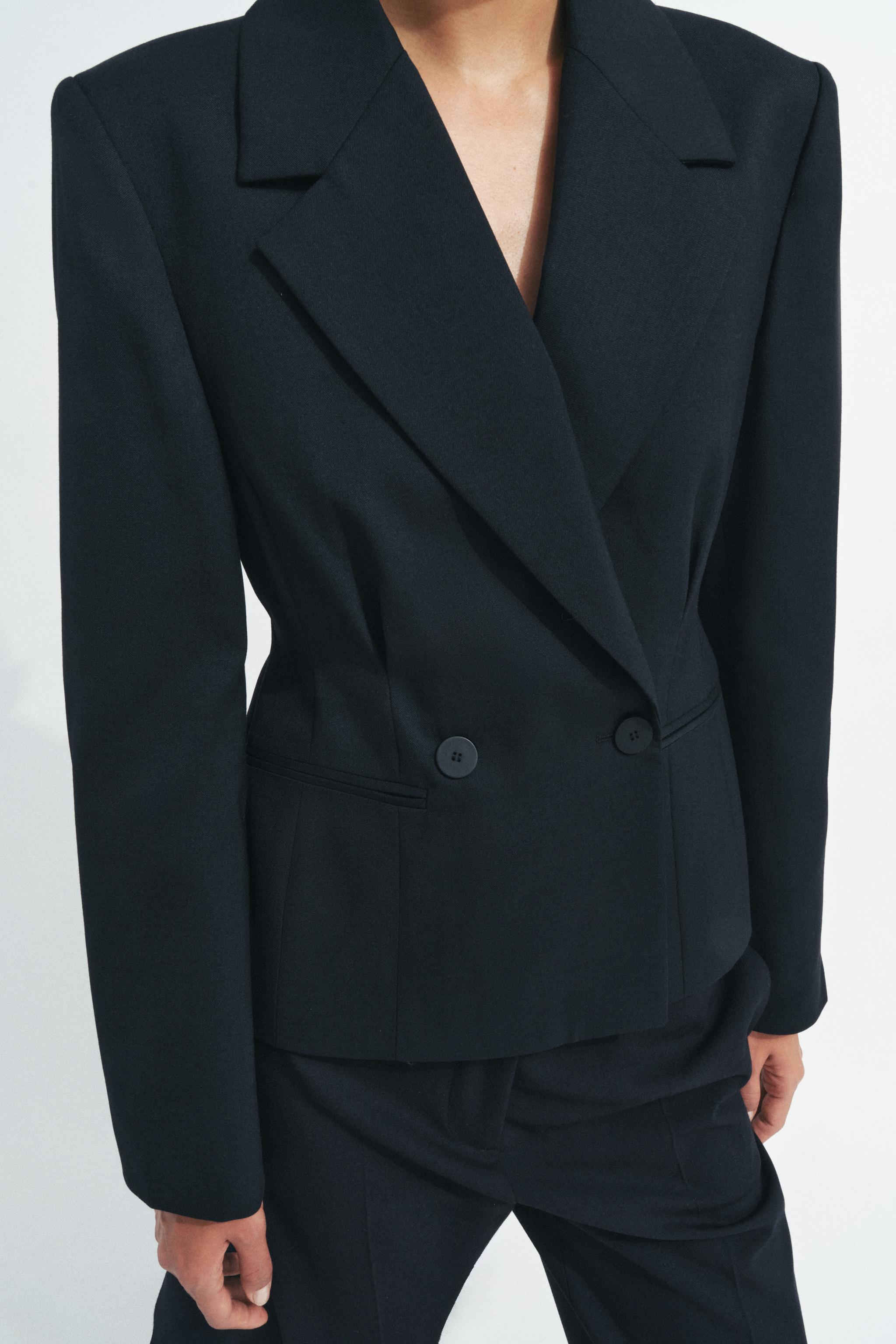 ZW COLLECTION WOOL BLEND TAILORED BLAZER