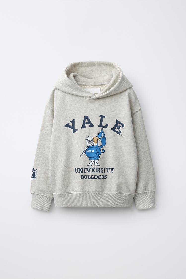 SUDADERA CAPUCHA ESTAMPADO YALE ™