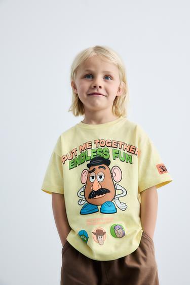 MR. POTATO TOY STORY © DISNEY T-SHIRT - Yellow by Zara