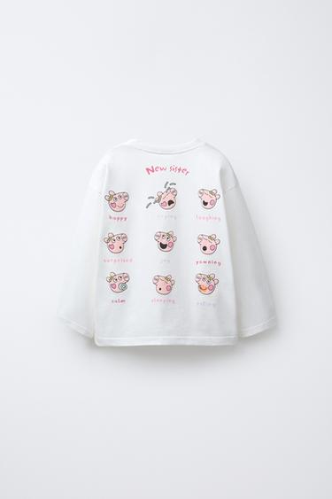 CAMISETA ESTAMPADA PEPPA PIG ™ - Crudo de Zara