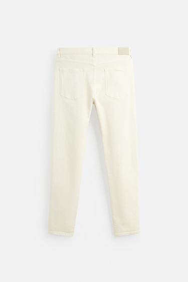 JEAN SLIM FIT - Beige clair de Zara - Image 6