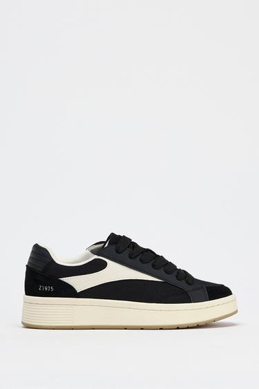 MEHRFARBIGE SNEAKER - Schwarz von Zara - Bild 0
