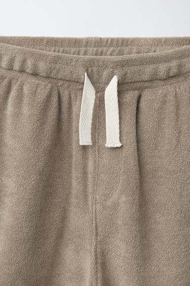 ENSEMBLE CHEMISE ET BERMUDA EFFET SERVIETTE - Marron clair de Zara - Image 6