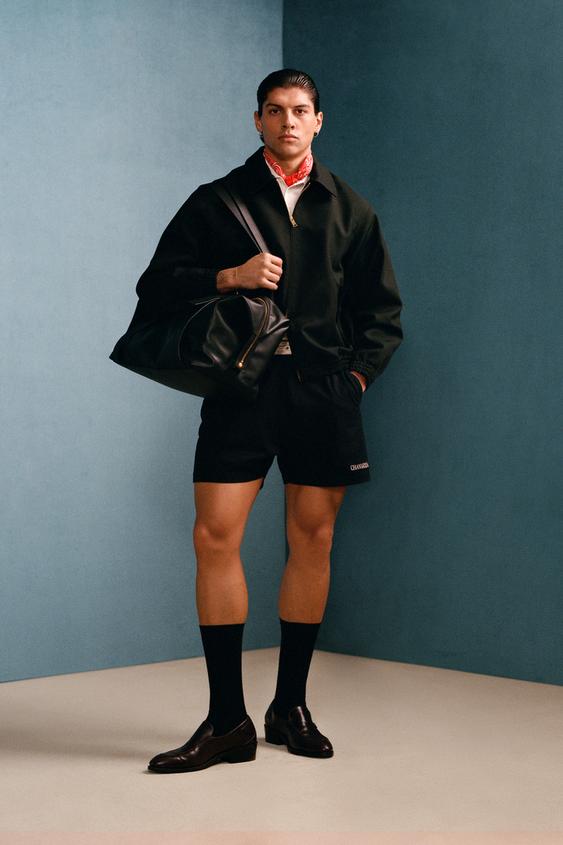 Zara — WILLY CHAVARRIA X ZARA TEXTURED BOMBER JACKET