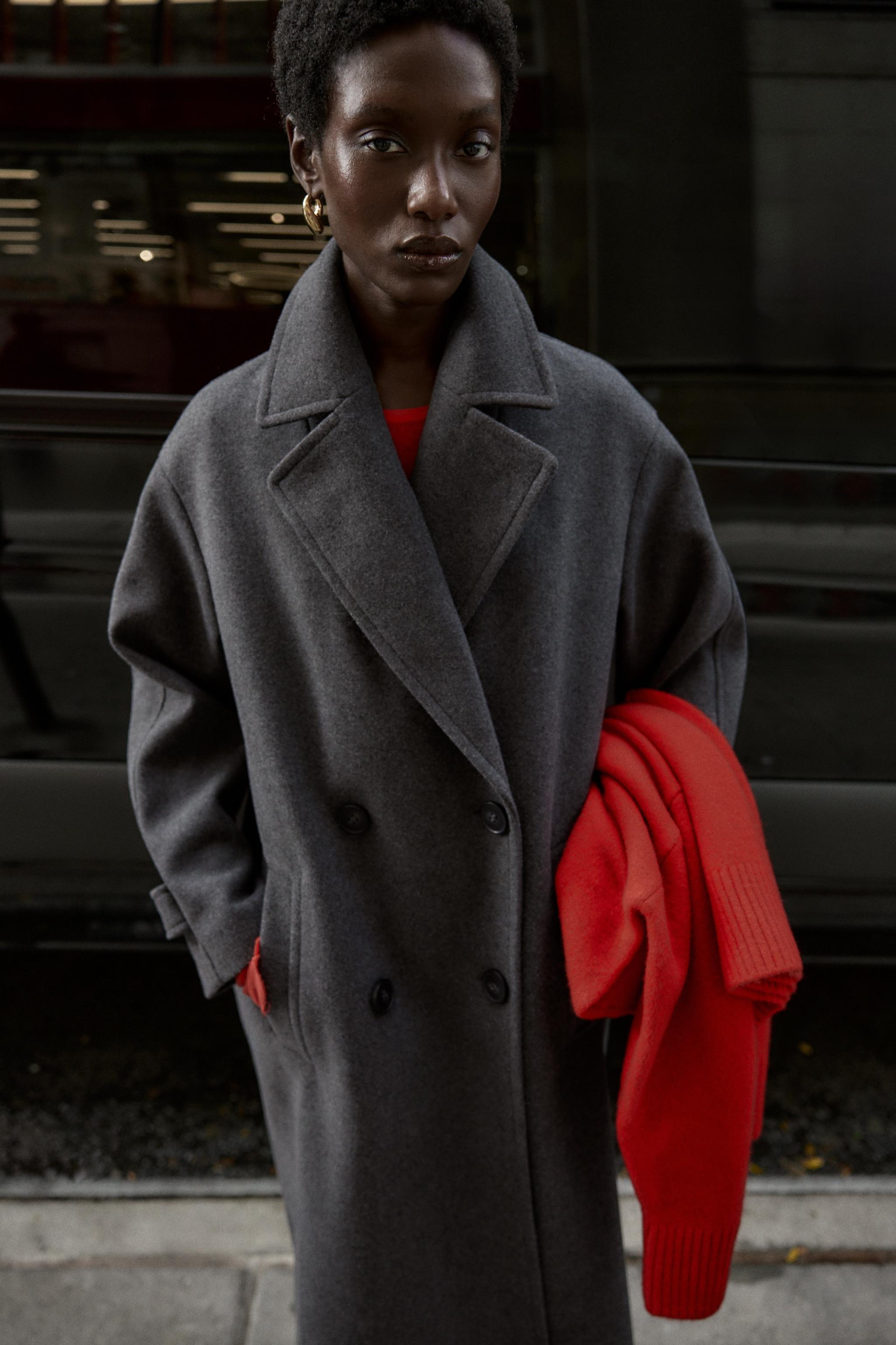 レディースオーバーサイズコート | ZARA