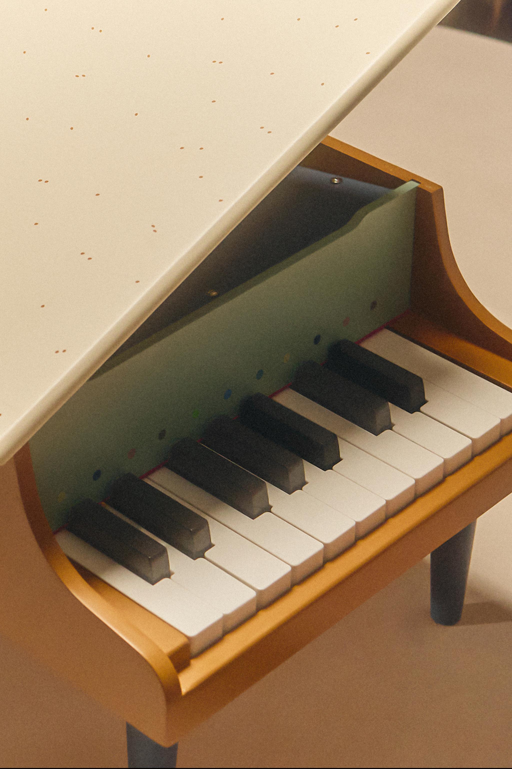 Zara KIDS' WOODEN TOY PIANO INSTRUMENT — фото 7