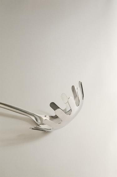 CUILLÈRE À PÂTES ACIER BOIS CHÊNE - Marron clair de Zara - Image 3