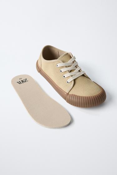 COMFORT BAREFOOT TRAINERS - Sand Brown by Zara - Image 2