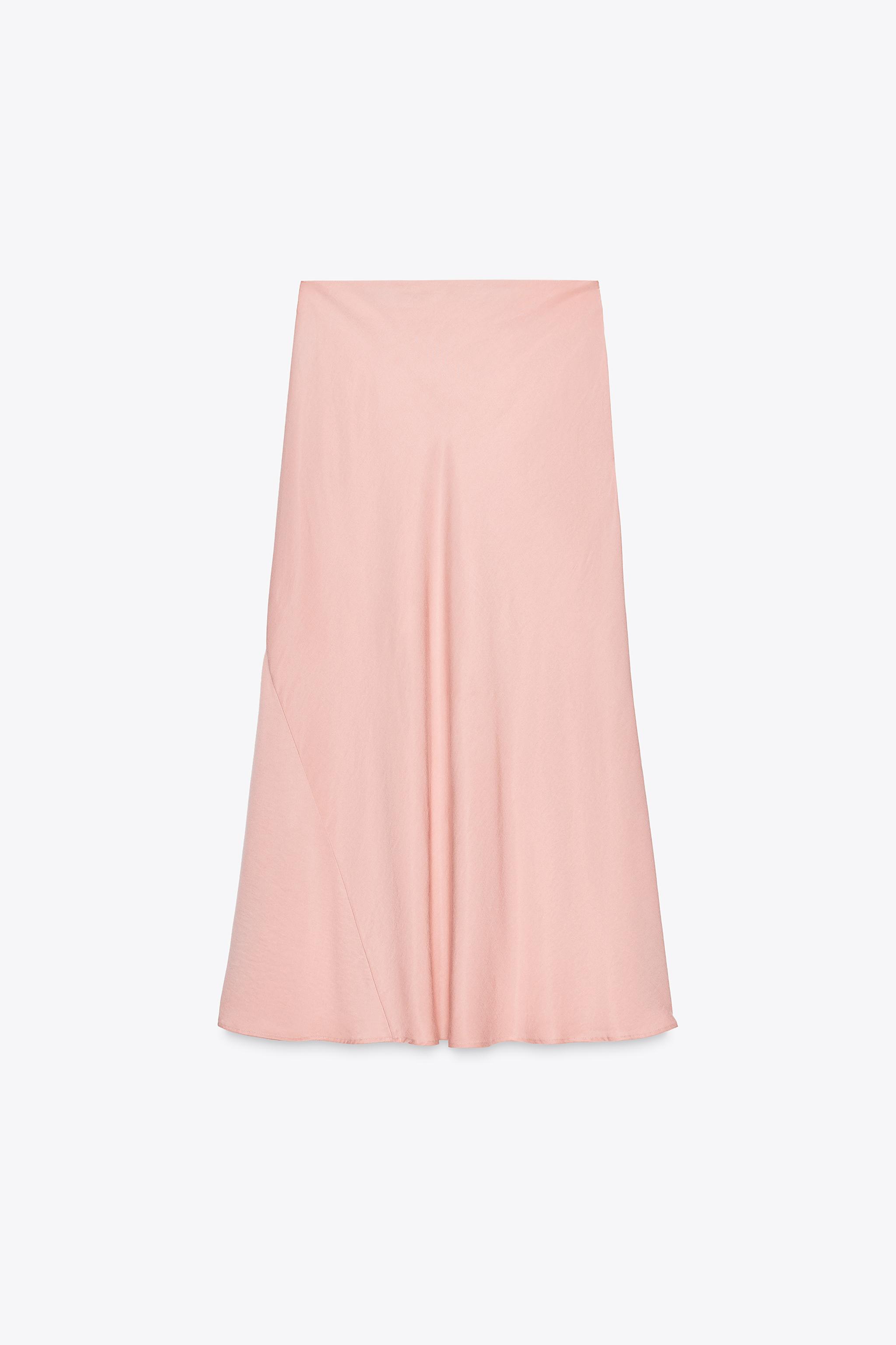 【ZARA】ZW COLLECTION ロングスカート 2548/042/084 ZW COLLECTION LONG SKIRT - Brown | ZARA United States