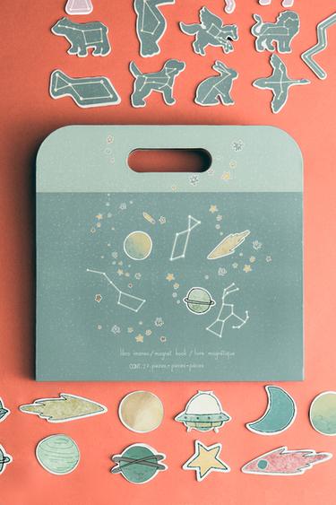CHILDREN'S MAGNETIC CONSTELLATIONS BOOK - Blue by Zara