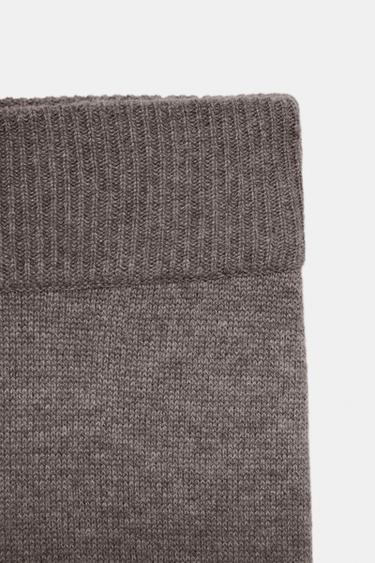 FLARE TROUSERS 90% WOOL SKI COLLECTION - Mink by Zara - Image 6