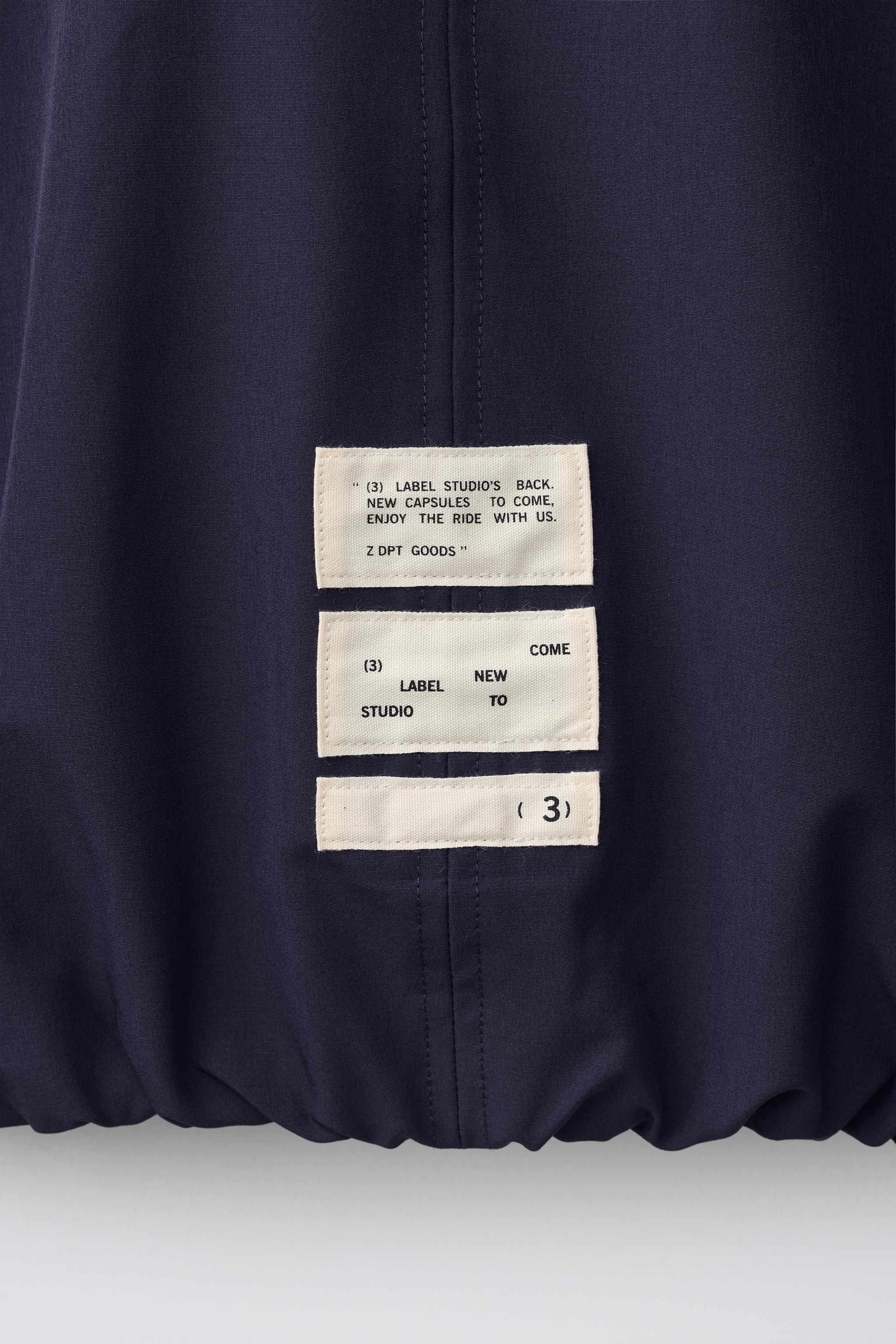 Детские худи Zara CONTRAST PIPING TECHNICAL SWEATSHIRT — фото 4