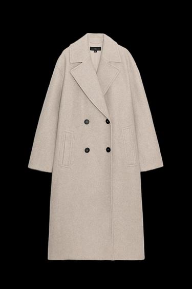 SOFT OVERSIZE COAT - Beige by Zara - Image 0
