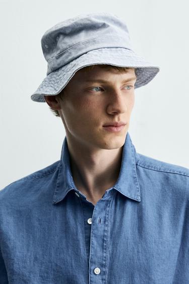REGULAR FIT 100% INDIGO LINEN SHIRT - Dark indigo by Zara - Image 4