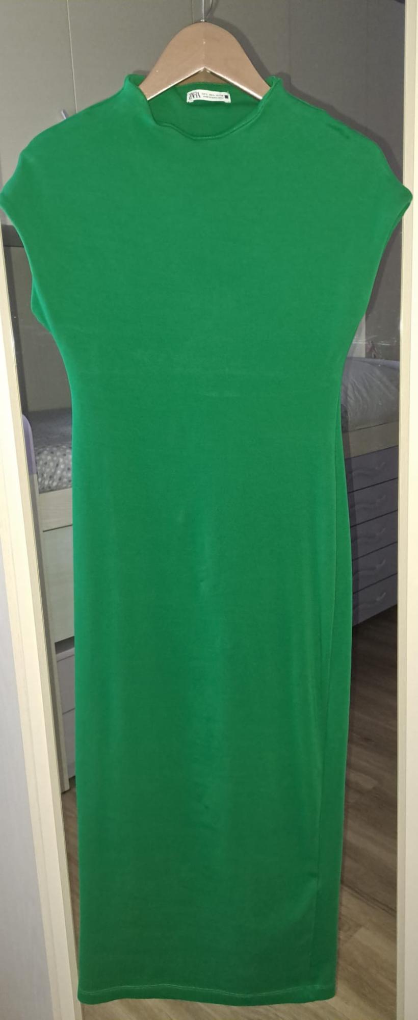 COTTON MIDI DRESS - Image 2