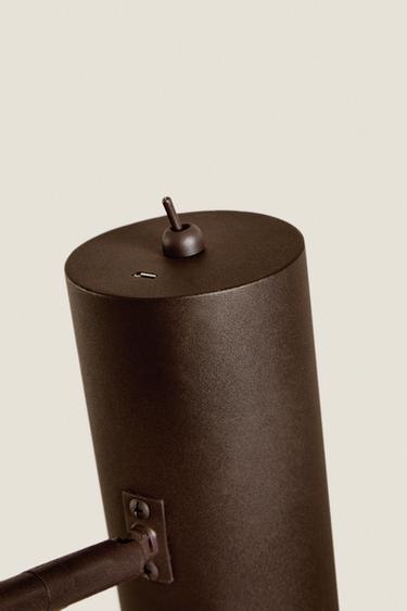 CORDLESS FLOOR LAMP WITH SPOTLIGHT - Brown by Zara - Image 3