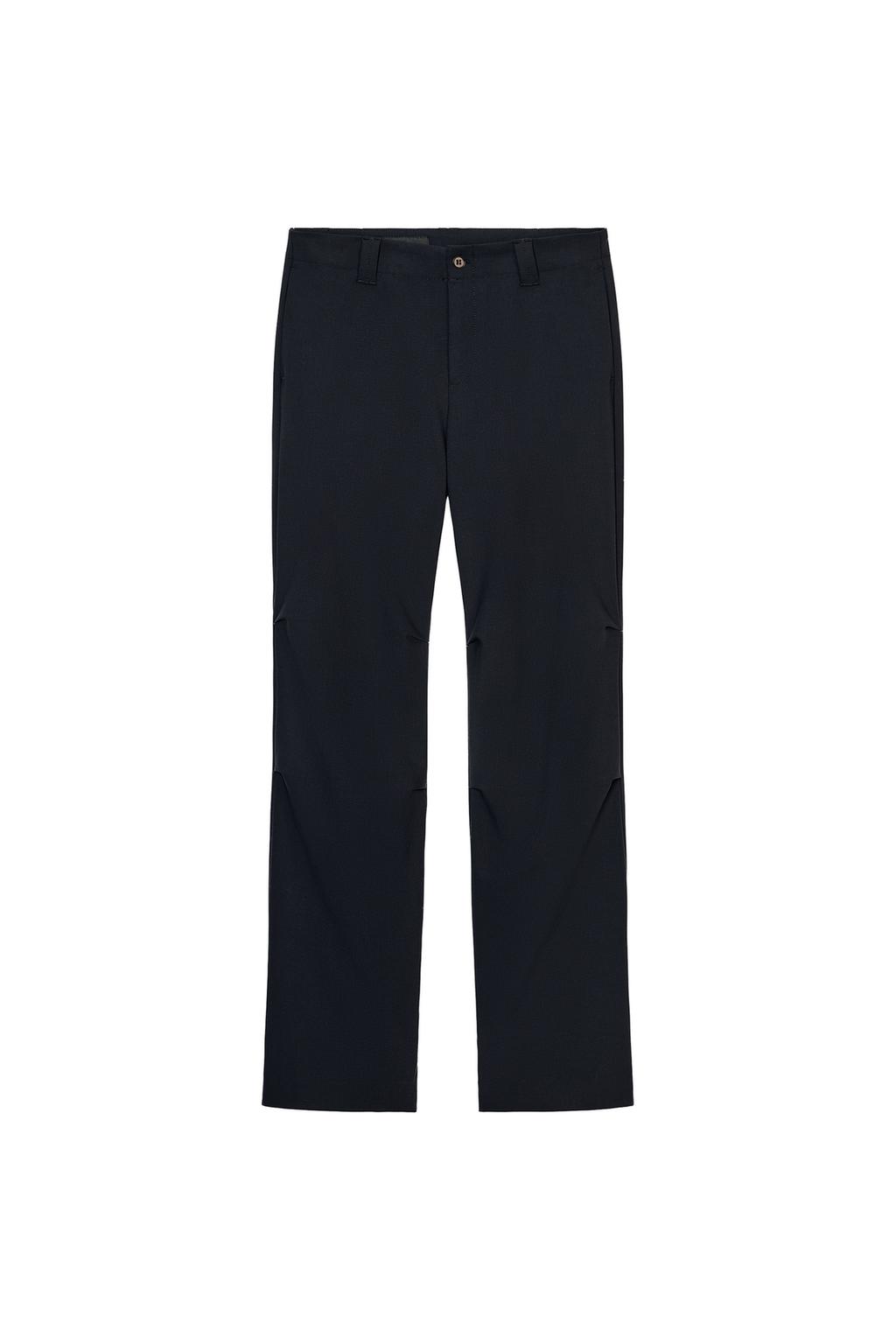 STRAIGHT LEG PANTS WITH BELT LOOPS - image 3