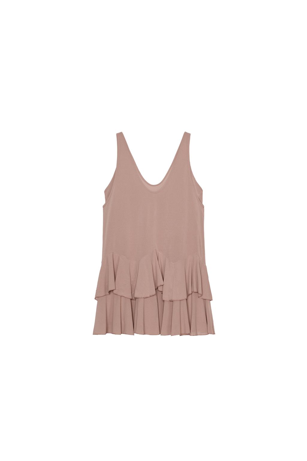 RUFFLED SHORT DRESS - image 3