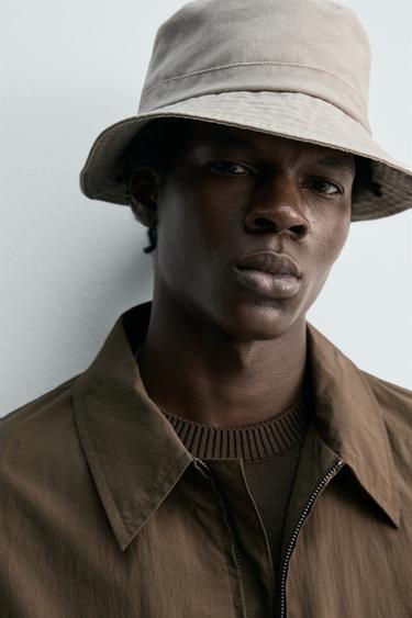 CHAPEAU BOB DÉLAVÉ - Sable de Zara - Image 2