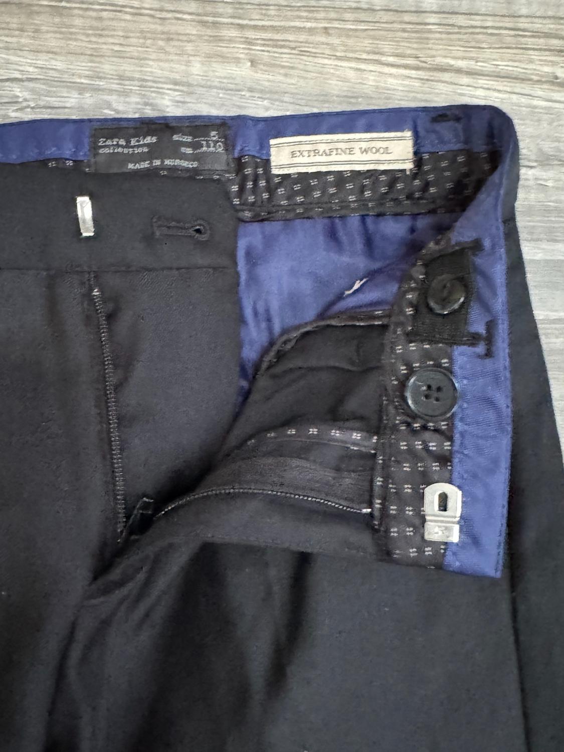 TEXTURED WEAVE SUIT TROUSERS - Image 6