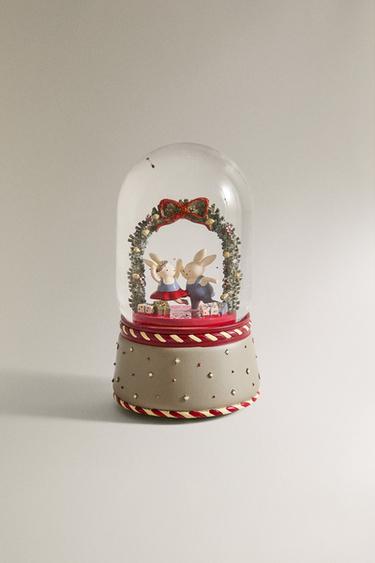 KERSTSNEEUWBOL MET DANSENDE MUIZEN - Multicolour van Zara - Afbeelding 0