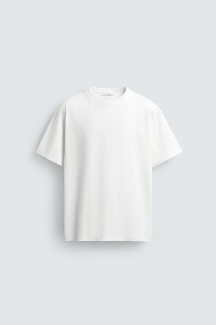 ZARA BASIC MEDIUM WEIGHT T-SHIRT /02