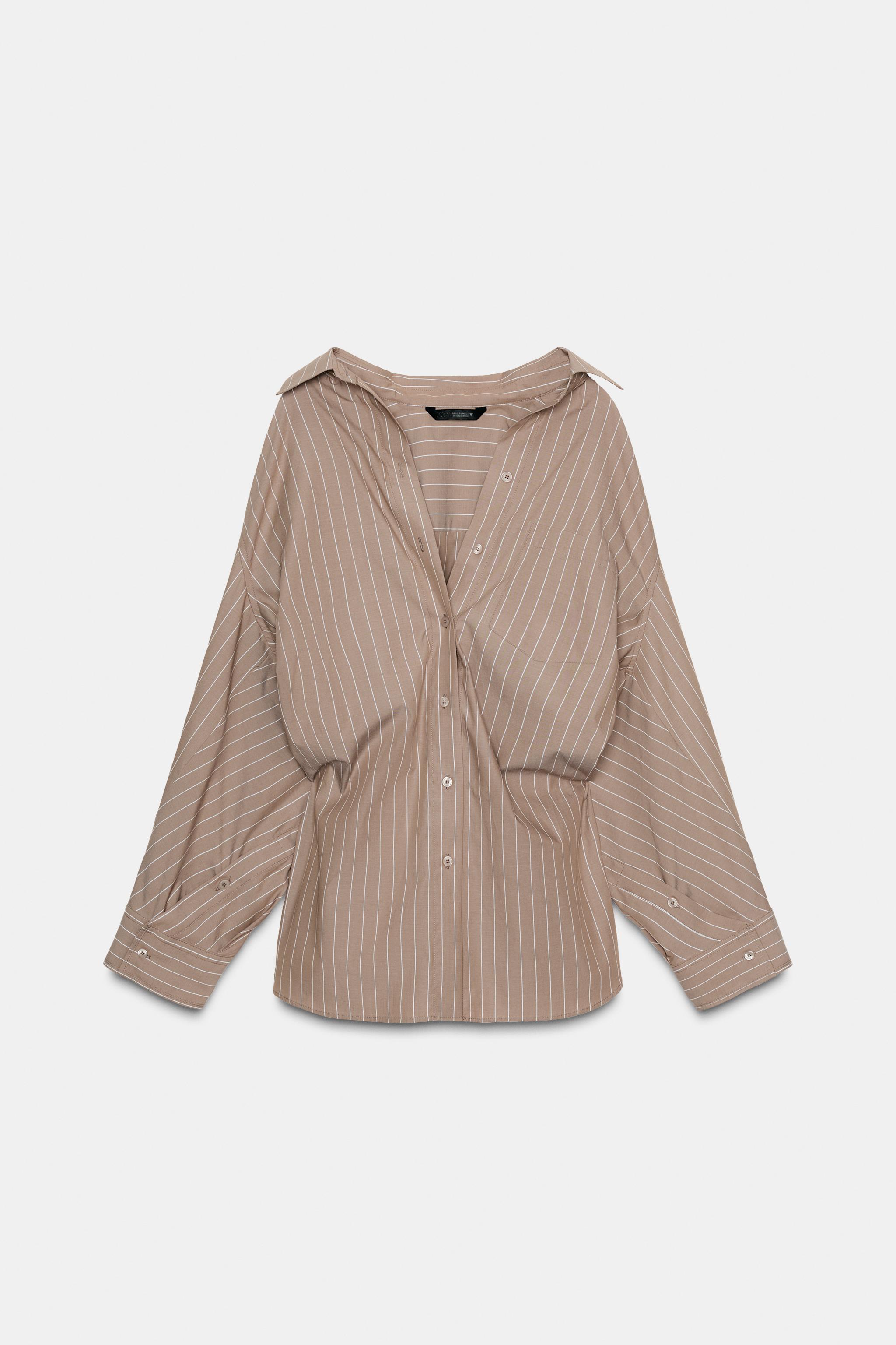 OVERSIZED POPLIN SHIRT