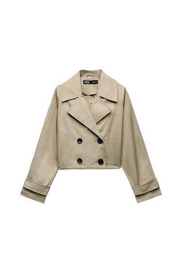 SHORT TRENCH COAT