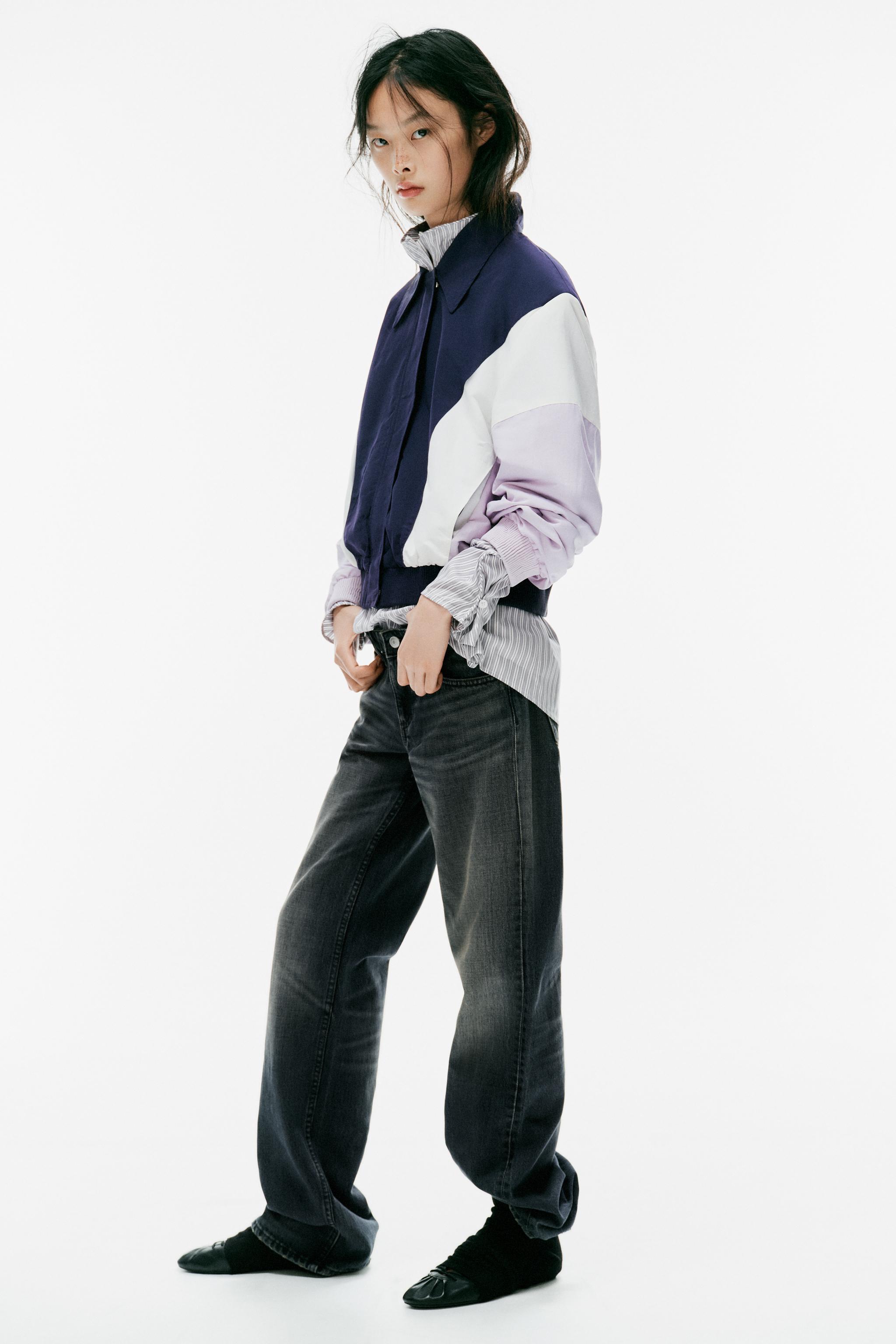 CONTRAST BOMBER JACKET