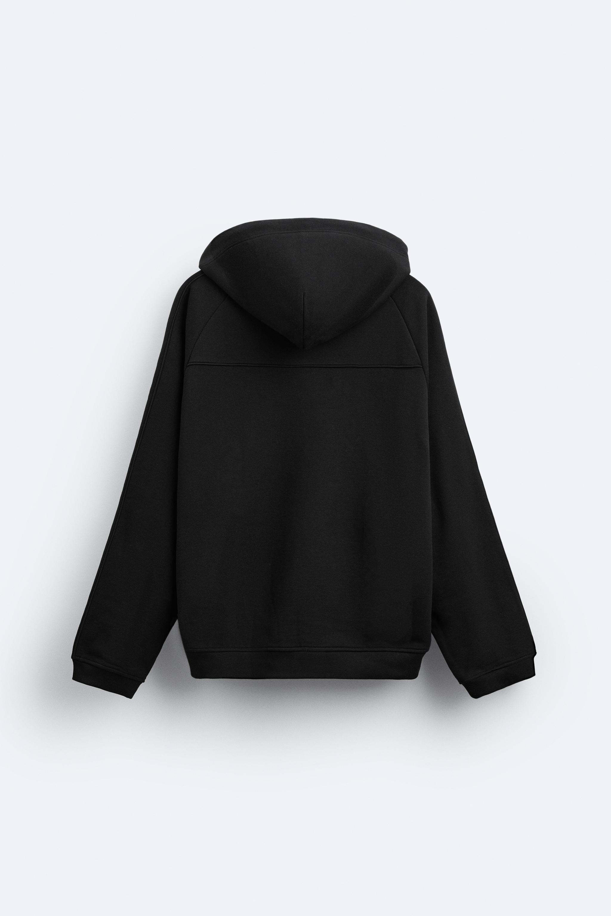 Oversized on sale hoodie zara