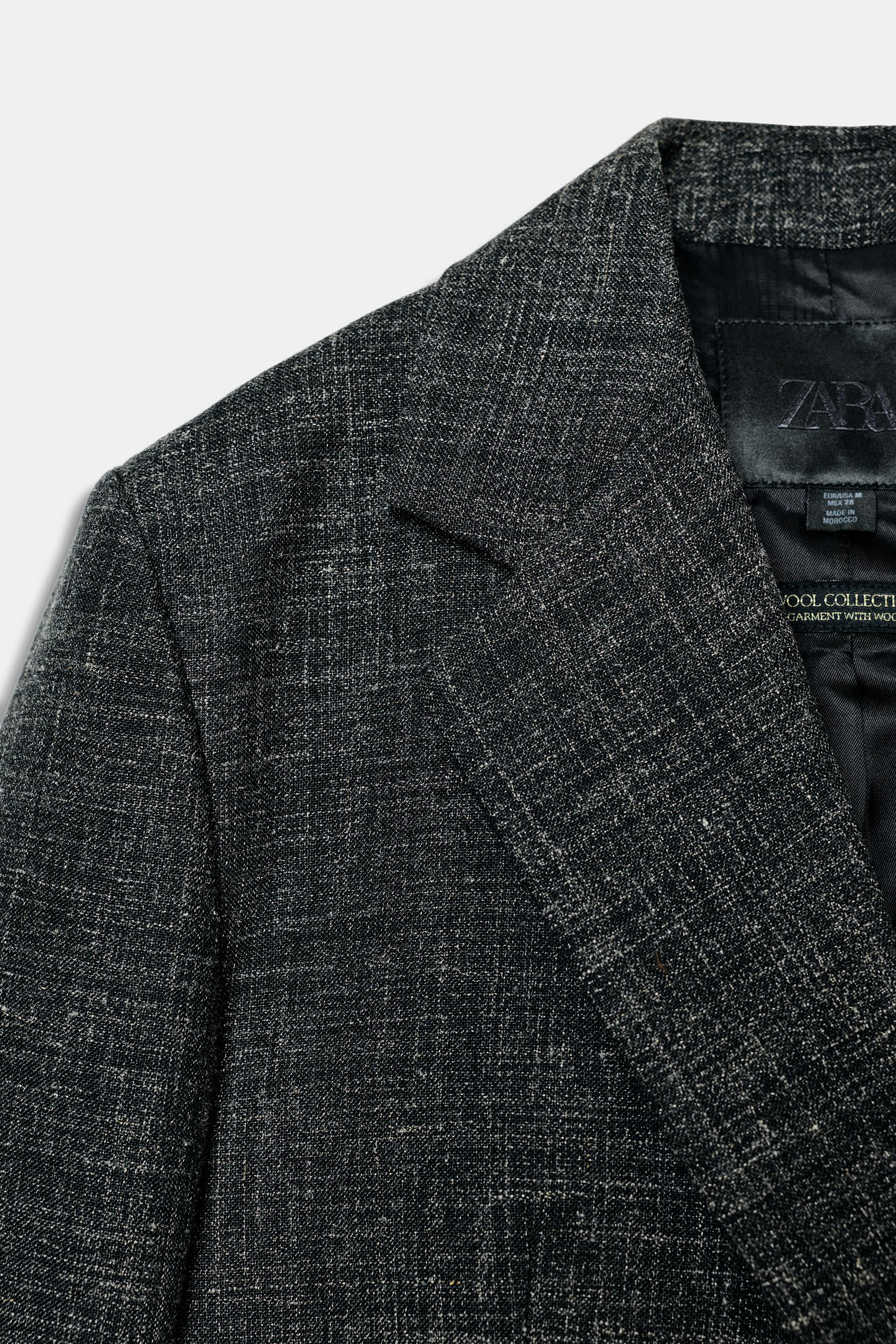 ZW COLLECTION STRAIGHT WOOL BLAZER