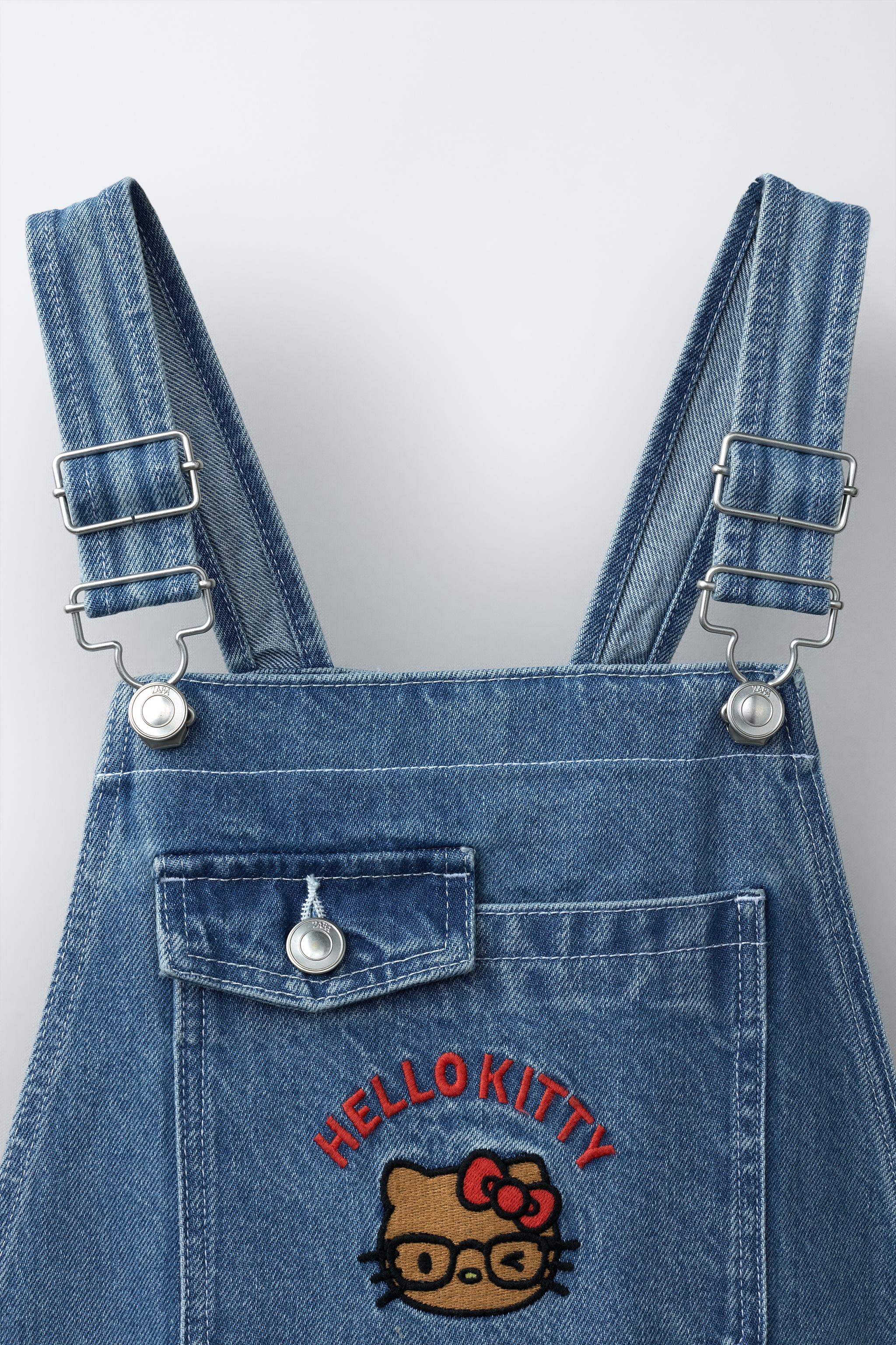 HELLO KITTY © SANRIO DENIM OVERALLS