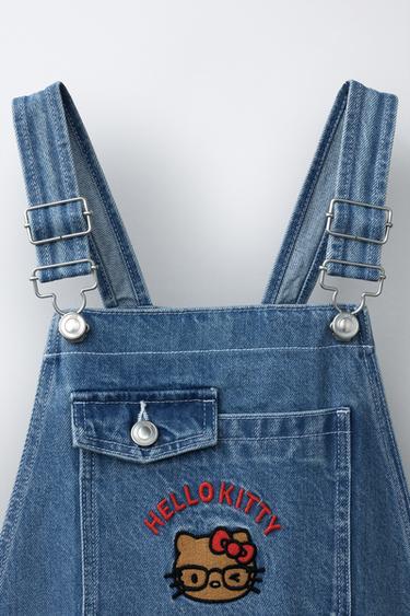 ROBE-SALOPETTE EN JEAN HELLO KITTY © SANRIO - Bleu de Zara - Image 2