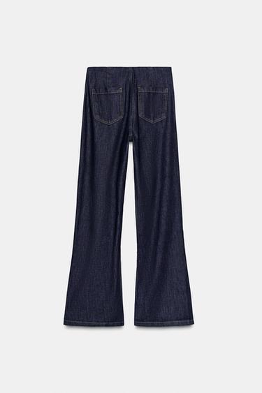 JEANS Z1975 WIDE LEG TIRO ALTO - Azul de Zara