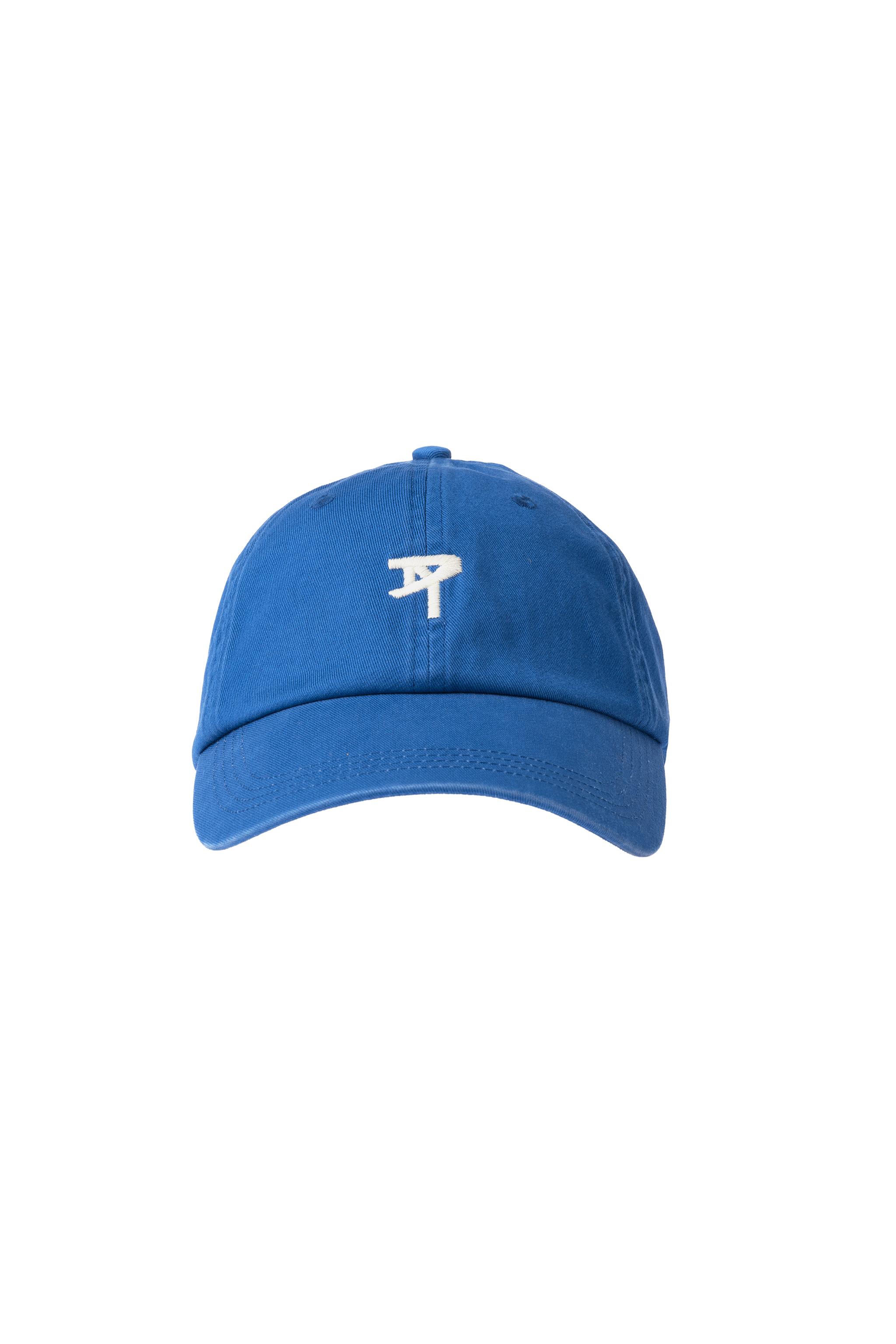 WASHED LOGO CAP — Bluish