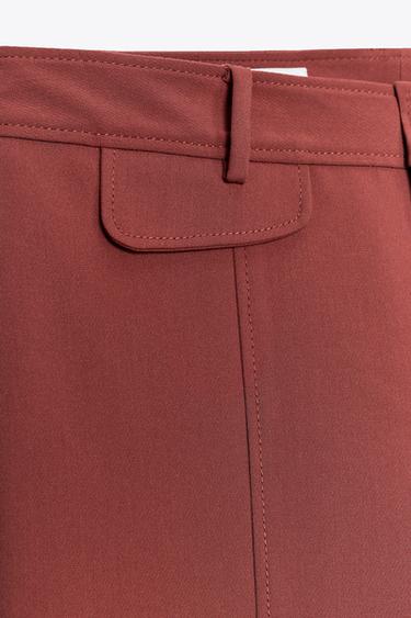 PANTALON FLARE - MARSALA de Zara - Image 2