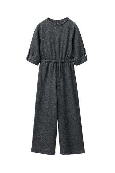 WARME LANGE JUMPSUIT - MIDDENGRIJS van Zara