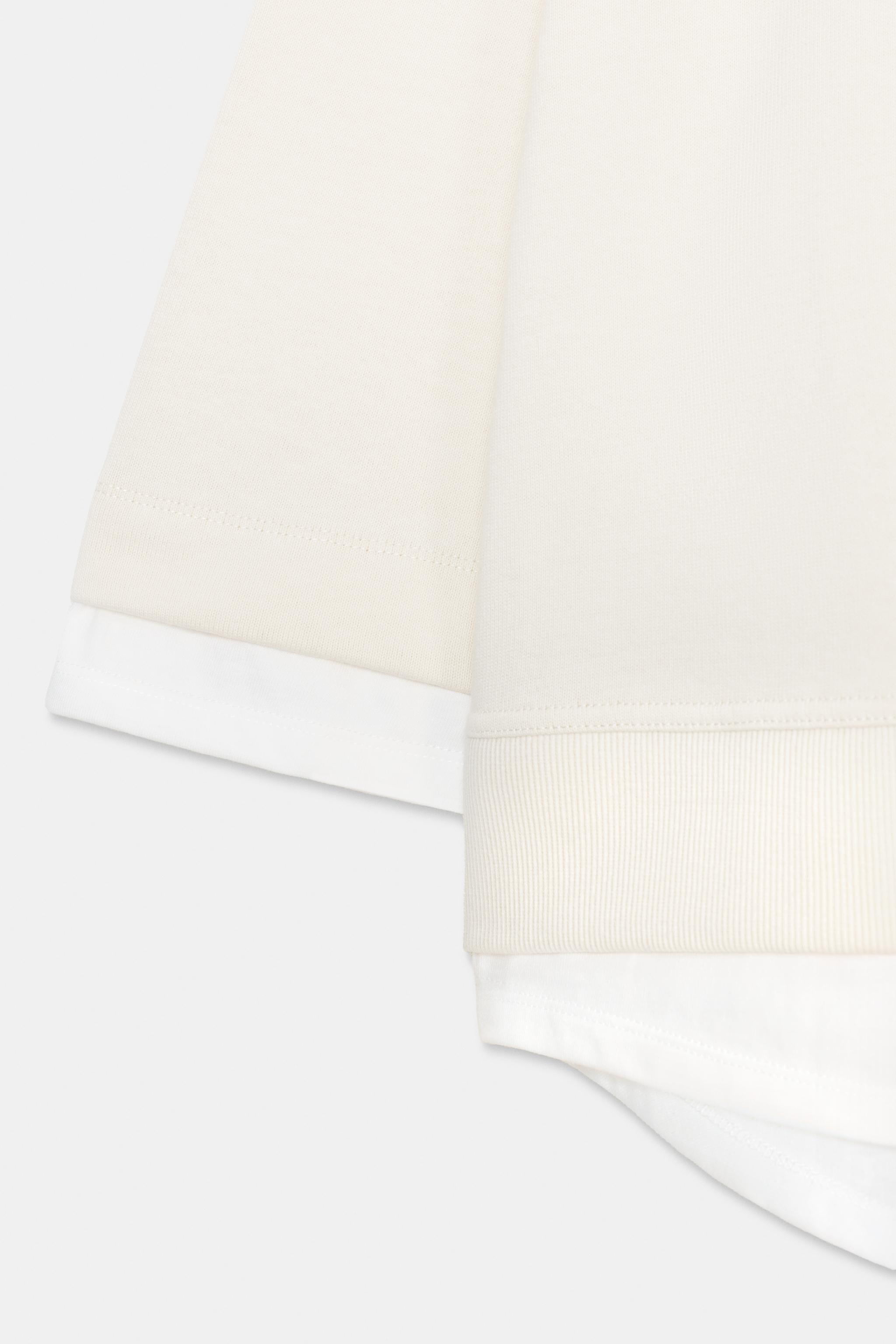 Zara COMBINED LONG-SLEEVE SWEATSHIRT — фото 7