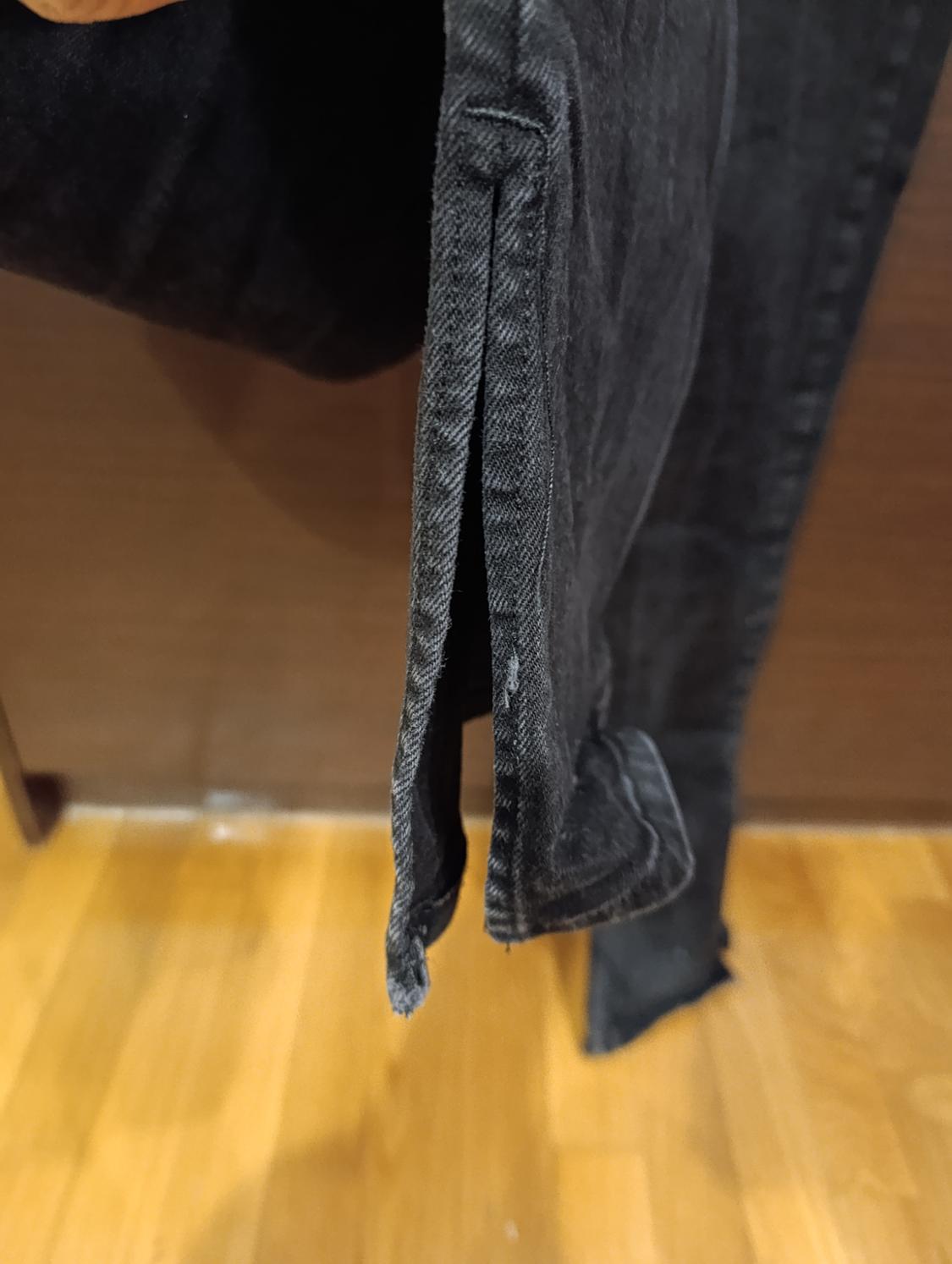 HIGH-RISE SPLIT SKINNY JEANS - Image 2