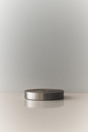 TRÅDLØS FOLDBAR LAMPE I METAL - sølv fra Zara