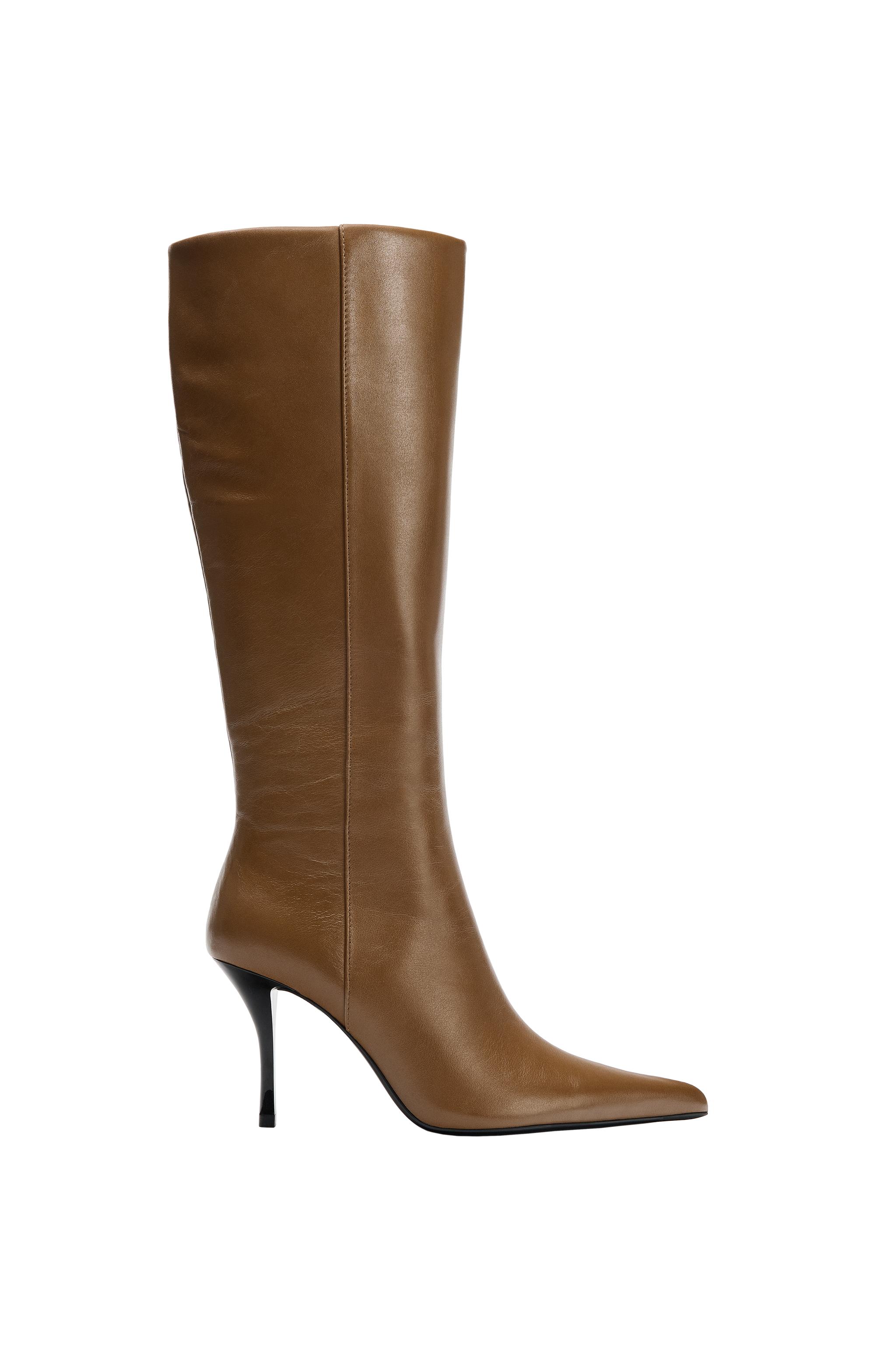 BOTA TACÓN PIEL