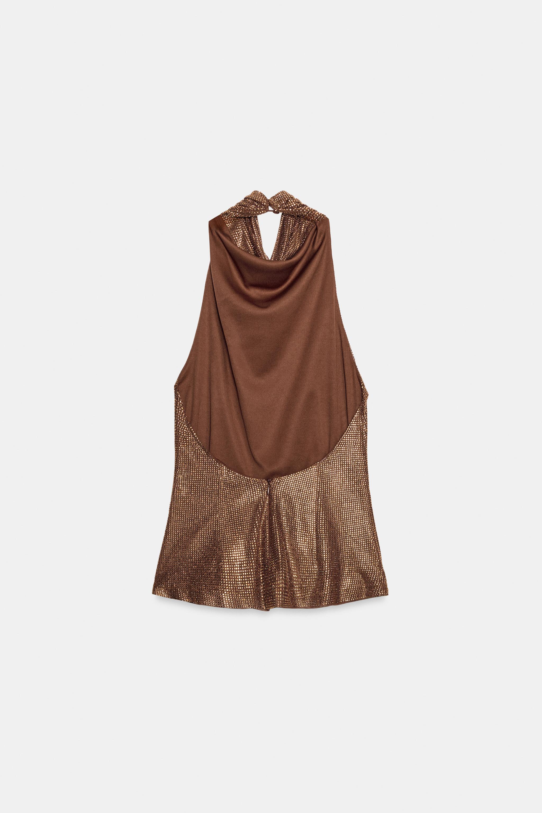 TOP HALTER BRILLANTS