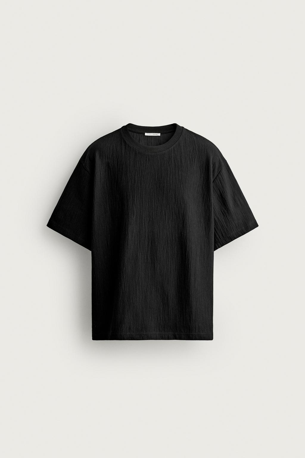 TEXTURED RELAXED FIT T-SHIRT