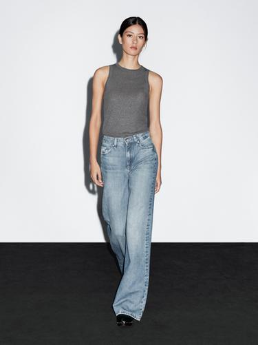 Top halter 100% algodón - 892 de Zara