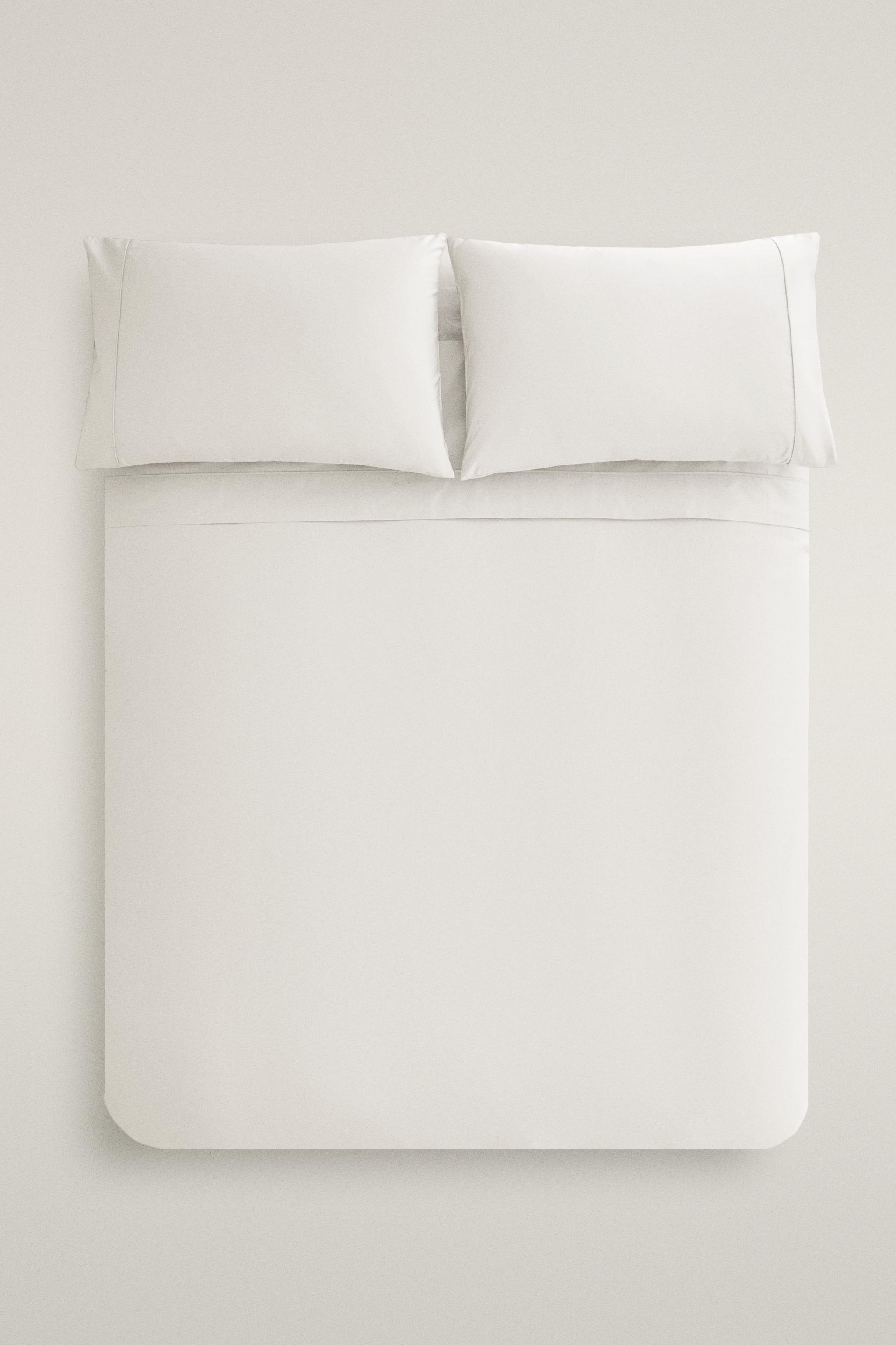 (300 THREAD COUNT) PERCALE BED LINEN SET — White
