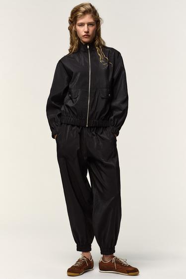 Zara BOMBER JACKET AND CUFFED PANTS SET - 