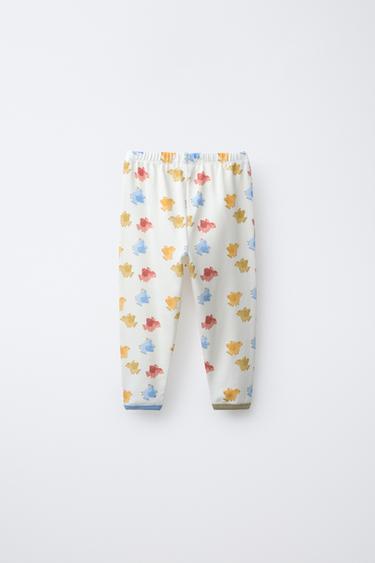 2-6 YEARS/ BIRD PRINT PYJAMAS - Ecru by Zara - Image 4