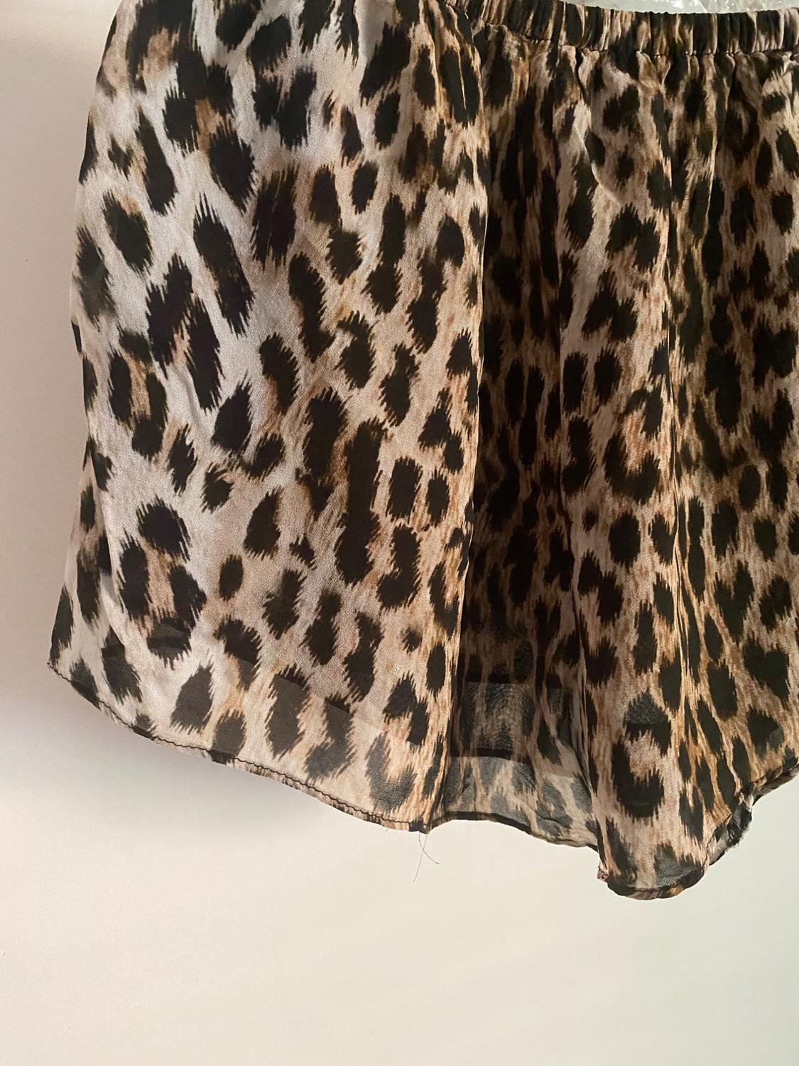 ZW COLLECTION ANIMAL PRINT SHORTS - Image 3