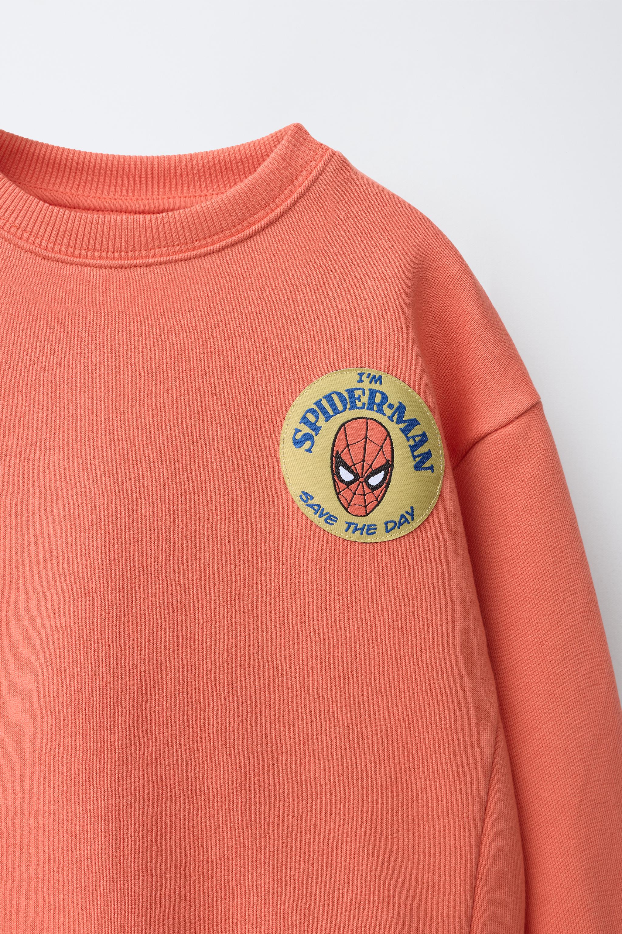Детские худи Zara SPIDER-MAN © MARVEL PATCH SWEATSHIRT — фото 3