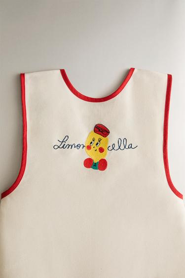 KIDS' LIMONCELLA APRON X THE ANIMALS OBSERVATORY - Light beige by Zara - Image 1
